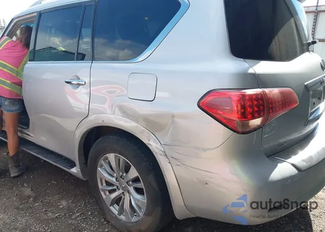 2017 Infiniti Qx80 из США, поврежденный, VIN JN8AZ2NE6H9152306